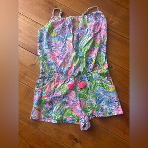 Lilly Pulitzer girls romper size 4-5 EUC